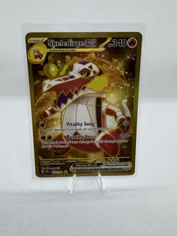 Skeledirge ex Gold 272/193 Paldea Evolved Hyper Rare Full Art Pokemon - Image 1