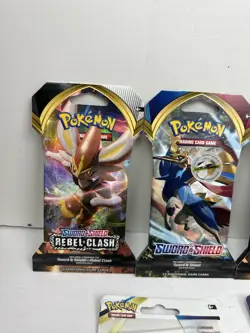 Pokemon TCG Booster Pack Lot of 6 - Sword & Shield - Sealed - Image 3