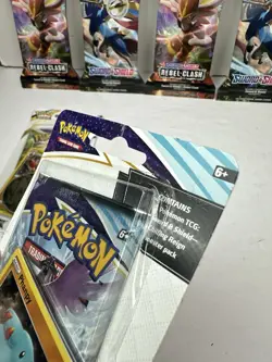 Pokemon TCG Booster Pack Lot of 6 - Sword & Shield - Sealed - Image 5