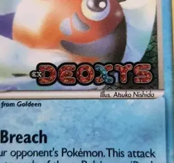 Pokemon Seaking 24/107 Reverse Holo Rare STAMPED - 2005 EX Deoxys - LP Condition - Image 3