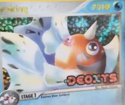 Pokemon Seaking 24/107 Reverse Holo Rare STAMPED - 2005 EX Deoxys - LP Condition - Image 4