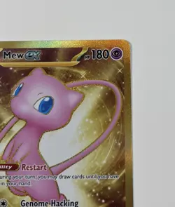 Mew EX 205/165 Scarlet & Violet 151 Gold Hyper Rare Pokemon Full Art - Nm - Image 5