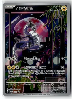 Miraidon ⭐ 013 Holo Promo Scarlet & Violet 2023 Pokemon NM - Image 1