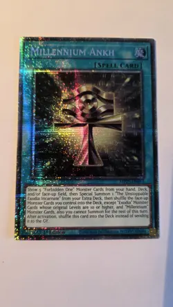 Millennium Ankh - MP25-EN011 - Starlight Rare - 1st Edition Yugioh MINT! - Image 1