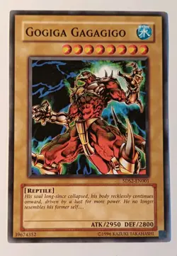 Gogiga Gagagigo Yu-Gi-Oh! 5D's 5DS2-EN001 Unlimited Common NM - Image 1