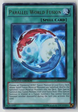 Yugioh Parallel World Fusion LC02-EN011 Limited Edition Ultra Rare NM - Image 1