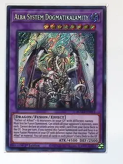 Alba System Dogmatikalamity - BLMM-EN011 - Secret Rare - 1st Edition - Yugioh - Image 1
