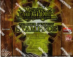 Yugioh Quarter Century STAMPEDE Booster Box 1st Edition Brand New Factory Sealed - Image 2