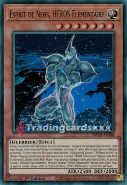 Yu-Gi-Oh! Esprit de Neos, HEROS Elementaire : UR MP25-FR268 - Image 1
