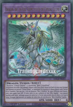 Yu-Gi-Oh! Dragon Arc-en-Ciel Surmultiplie du Cristal Ultime : UR SDCB-FR042 - Image 1