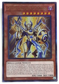 Yugioh Asian-English Imsety, Glory of Horus AGOV-AE011 Ultimate Rare - Image 1