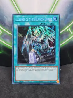 Yugioh Return of the Dragon Lords LCKC-EN074 Secret Rare 1st Edition NM - Image 1