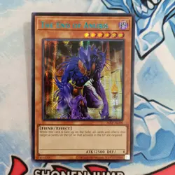 Yugioh Asian English The End Of Anubis 24AT-AE300 Blue Secret Rare - Image 1