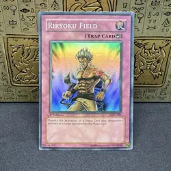Yugioh Riryoku Field LON-081 Super Rare 1st Edition NM - Image 1