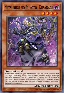 Yugioh SUDA-EN090 - Mitsurugi no Mikoto, Kusanagi - Common - Image 1