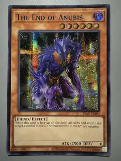YUGIOH THE END OF ANUBIS ASIA ENGLISH BLUE WORDED 24AT-AE300 TOURNAMENT PACK - Image 1
