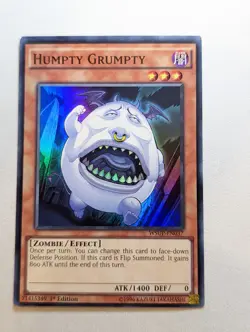 Yugioh - Humpty Grumpty - Super Rare - WSUP-EN037 - 1st Ed - LP/MP - Image 1