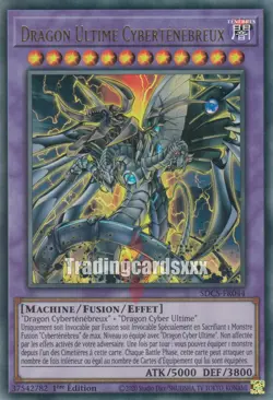 Yu-Gi-Oh! Dragon Ultime Cybertenebreux : UR SDCS-FR044 - Image 1