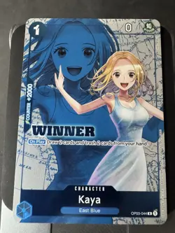 Kaya (Winner Pack Vol. 6) OP03-044 One Piece Promotion Cards Foil - Image 1