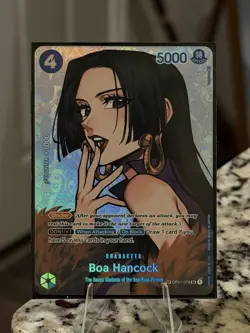 Boa Hancock Kingdom of Intrigue One Piece Card Game SP OP01-078-SR - Image 1