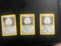 Pokemon TCG Base Set Chansey Card 3/102 Holo Plus Base Set 2 X3 - Image 1