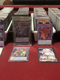 6500+YUGIOH CARDS PREMIUM COLLECTION ULTIMATE LOT W/ 500HOLO FOILS & RARES. - Image 2