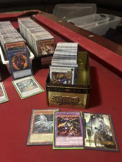 6500+YUGIOH CARDS PREMIUM COLLECTION ULTIMATE LOT W/ 500HOLO FOILS & RARES. - Image 5