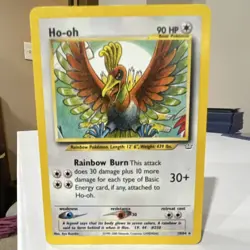 Pokemon Ho-oh Neo Revelation 18/64 Regular Rare 90 HP English TCG Card - Image 1