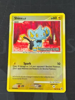 Shinx - [Diamond & Pearl] 098/130 Burger King Reverse Holo Stamped Pokemon Card - Image 2