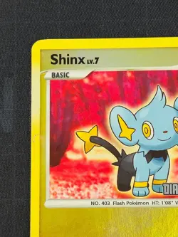Shinx - [Diamond & Pearl] 098/130 Burger King Reverse Holo Stamped Pokemon Card - Image 3