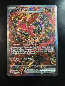 NM Oricorio ex #024 Black Star Promo Holo Pokemon Card - Image 1