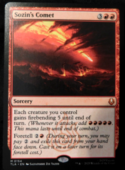 Sozin's Comet - MTG - Regular - NM (Unplayed) - Image 1