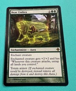 Bear Umbra - Rise of the Eldrazi - MTG - Magic the Gathering - Image 1