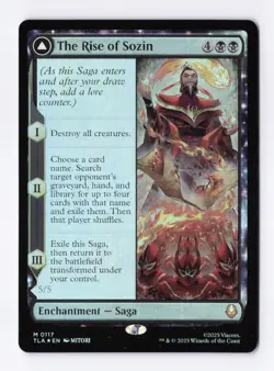 The Rise of Sozin (Foil) 0117 (M) MTG Avatar: The Last Airbender (TLA) - Image 1