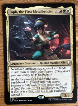MTG Avatar: The Last Airbender, Toph, the First Metalbender - Image 1