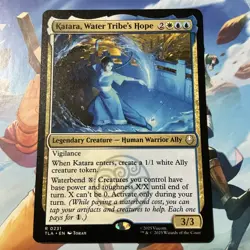 MTG Katara, Water Tribe's Hope (231/447) Avatar The Last Airbender Regular NP - Image 1