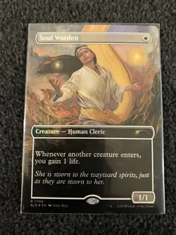 Magic The Gathering MTG - Soul Warden (Rainbow Foil) - Secret Lair Drop - SLD - Image 1