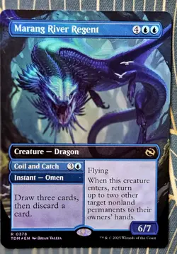 Marang River Regent [BORDERLESS FOIL] Tarkir: Dragonstorm (MTG) | NM EN - Image 1
