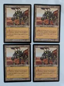 4 Thran Quarry Urza's Saga MTG NM Free shipping with tracking - Image 1
