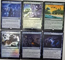 MTG Epic 5-Color Artifact Commander Deck-Infinite Guideline Station-Robot Army - Image 4
