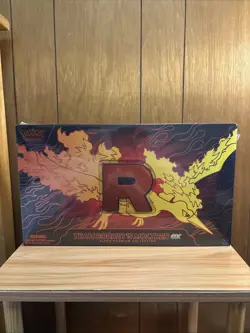 Team Rocket's Moltres Ex UPC Ultra Premium Collection Pokemon TCG New/Sealed ✅ - Image 1