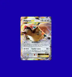 2016 Pokemon XY Evolutions Pidgeot EX Full Art Holo 64/108 - Gem Mint - Image 1