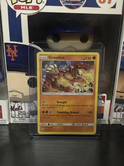 Pokemon TCG Cosmic Eclipse - Groudon #113/236 - Cracked Ice Holo Rare - Image 1