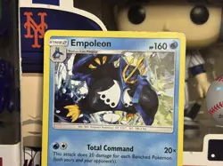 Pokemon TCG Sun & Moon Ultra Prism - Empoleon #34/156 - Cracked Ice Holo Rare - Image 2