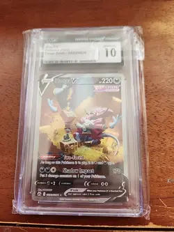 Pokemon Hoopa V GG53/GG70 Crown Zenith: Galarian Gallery Holo CGC 10 - Image 1