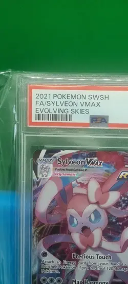 Sylveon VMAX 2021 Pokemon SWSH Evolving Skies 075/203 PSA 10 Gem Mint Graded TCG - Image 3