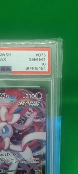 Sylveon VMAX 2021 Pokemon SWSH Evolving Skies 075/203 PSA 10 Gem Mint Graded TCG - Image 4