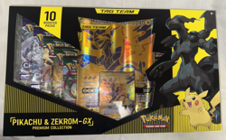 Pokemon TCG Pikachu & Zekrom GX Tag Team Premium Collection - Factory Sealed - Image 1
