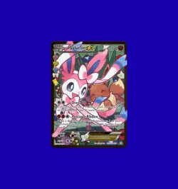 2016 Pokemon XY Generations Radiant Coll Sylveon EX RC32/RC32 Full Art Rare Holo - Image 1