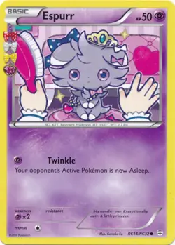 Pokemon - Espurr - RC14/RC32 - Common - Generations - NM - Image 1